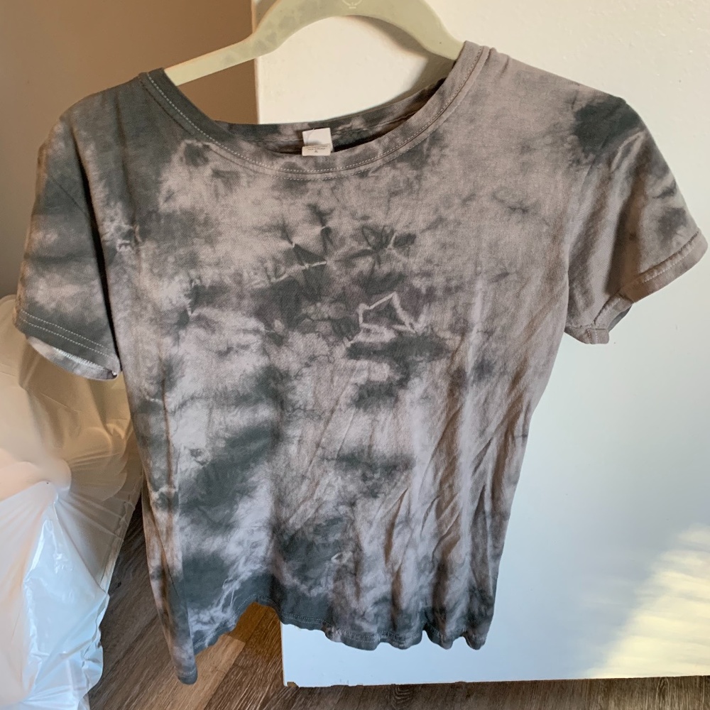 Grey Tie-dye T-shirt